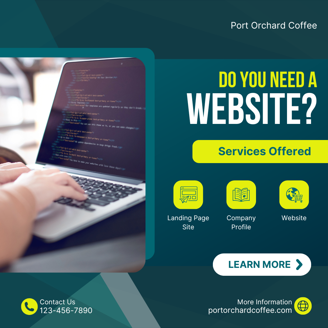 PO Coffee Landing Page